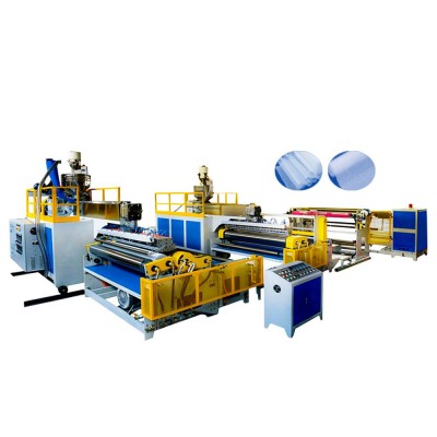 Three Layer Air Bubble Plastic Film Roll Making Machine Best Selling Air Bubble Film Wrap Making Machine